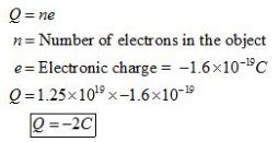 a collection of 1.25×1019 electrons has the charge of|Solved A collection of 1.25×1019 electrons has the charge .